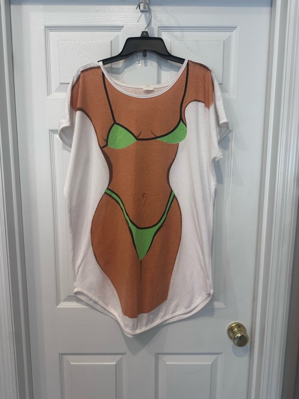 Vintage bikini body cover up